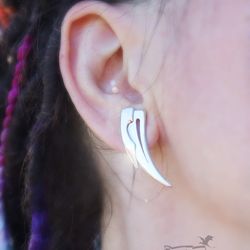 Dragon Fang Earrings | Handmade Jewelry