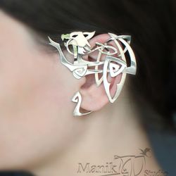 Ear Cuffs "Fenrir" | Celtic wolf | Norse mythology | handmade jewelry