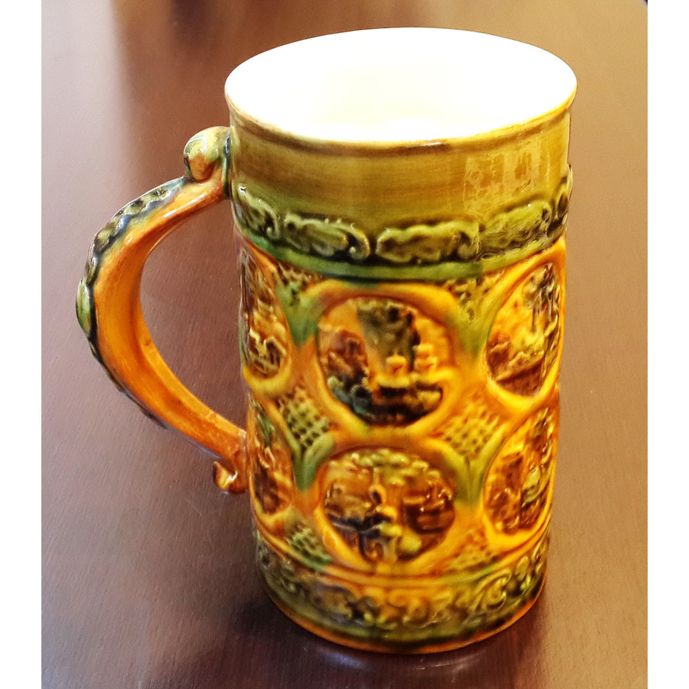 1 Russian Vintage Porcelain Beer Mug ZiK Konakovo USSR 1970's ЗиК КОНАКОВО.jpg