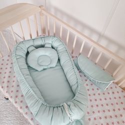 baby  nest  for  newborn.  pillow as  a  gift