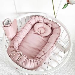 baby  nest  for  newborn.  pillow as  a  gift