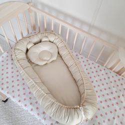 baby  nest  for  newborn.  pillow as  a  gift