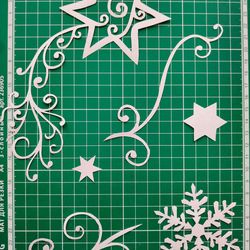 windows decoration for christmas, christmas window stencil, christmas snowflakes and stars