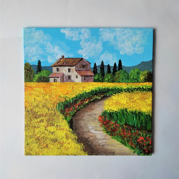 Handwritten-provence-landscape-house-in-the-field-by-acrylic-paints-on-canvas-10.jpg