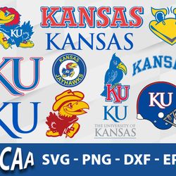 kansas jayhawks svg bundle, kansas jayhawks svg, sport svg, ncaa svg, png, dxf, eps digital file.