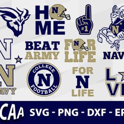 navy midshipmen svg bundle, navy midshipmen svg, sport svg, ncaa svg, png, dxf, eps digital file.