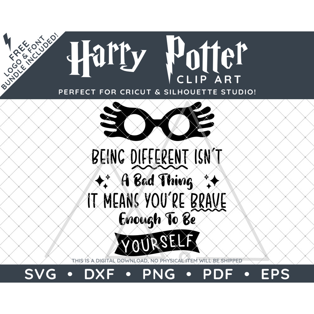 Harry Potter Luna Lovegood Being Different Quote Thumbnail2.png