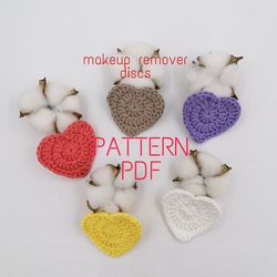 reusable cotton crochet face pads, pattern