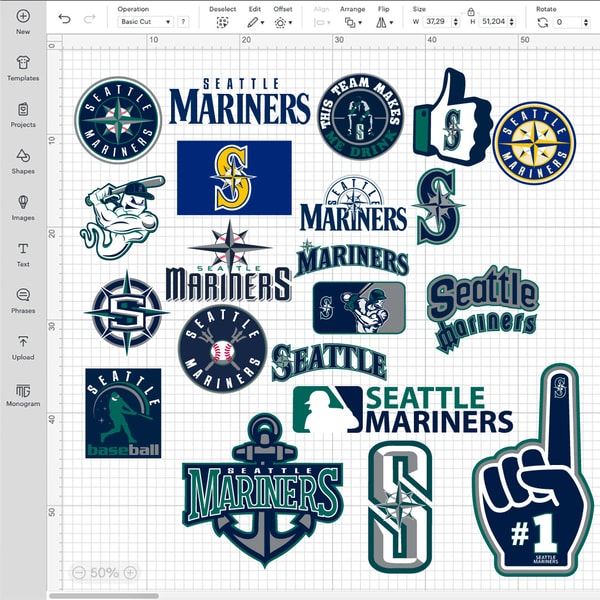 Seattle Mariners Logo SVG, Mariners PNG, Mariners Emblem | Inspire Uplift