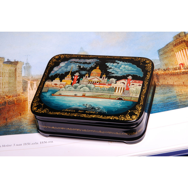 St Petersburg lacquer box