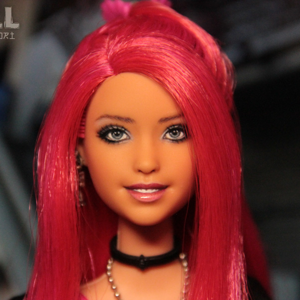 Cute Barbie OOAK face