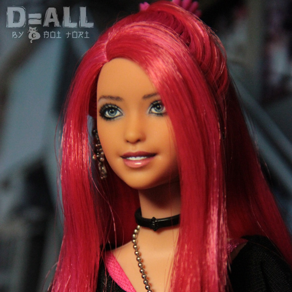 Barbie with red hair