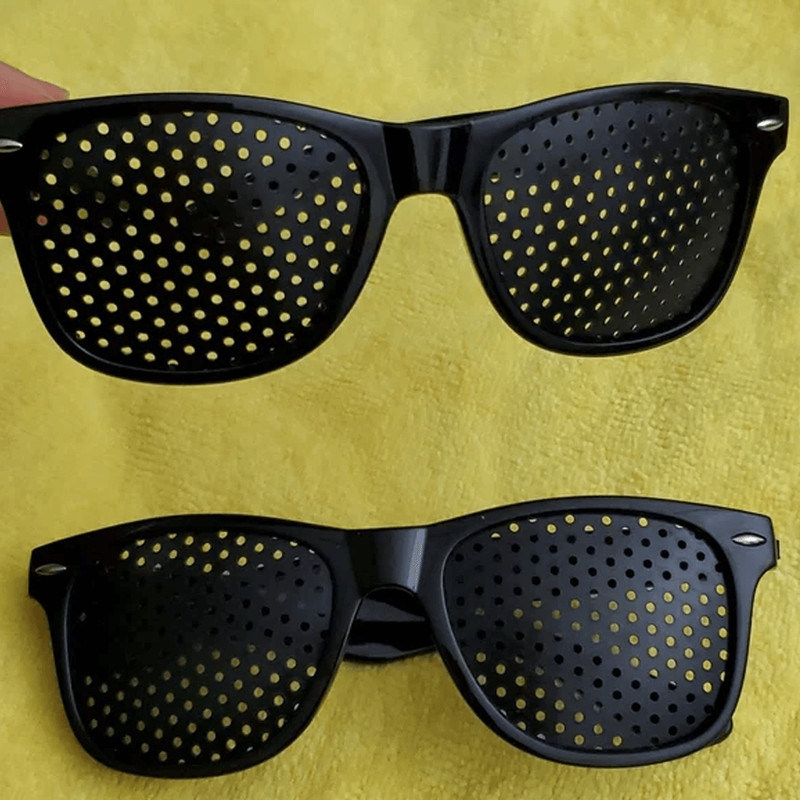 AntiMyopia Pinhole Glasses for Clear Vision