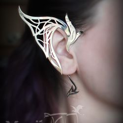 Elf Ear Cuff | Dragon Ear Cuff | Elf Fantasy jewelry | Handmade Jewelry Dragon