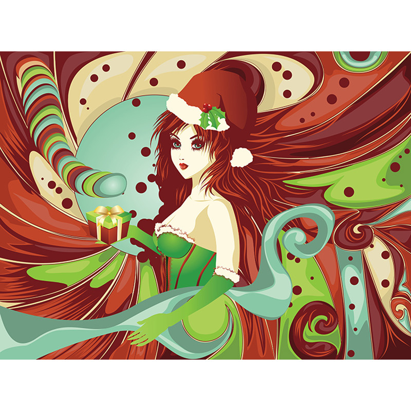 Candy background with Santa girl.jpg