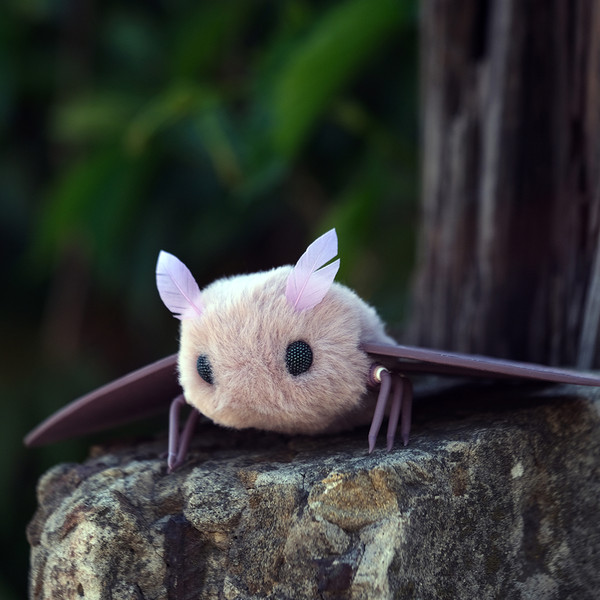 cutie moth plush toy