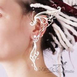 Ear Cuff Tenderness | jewelry art Dragon | butterfly Ear Cuff | great decoration
