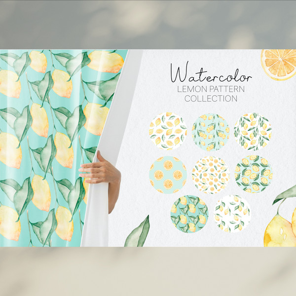 Watercolor Lemon Seamless Pattern4.jpg
