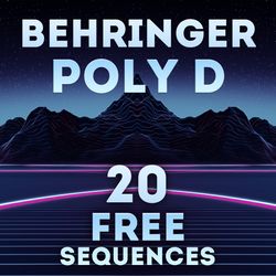 behringer poly d - 20 free sequences