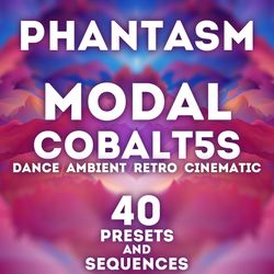 modal cobalt 5s - "phantasm" 40 presets and sequences