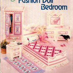PDF Copy  Plastic canvas Fashion Bedroom for 11 1\2 Fashion Dolls