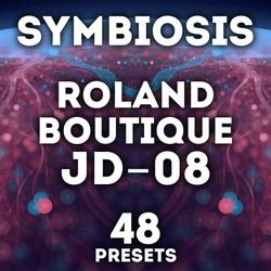 roland jd-08 - "symbiosis" 48 presets
