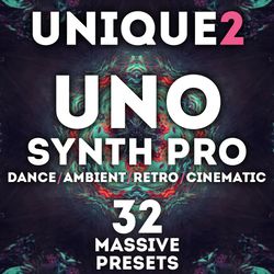 uno synth pro - "unique vol.2" 32 presets