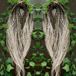 Set Viking Classic Ombre Custom Dreads Synthetic Double Ended or Single Ended