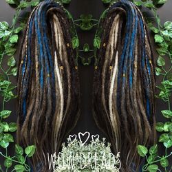 Set Boho Dreads Ombre Synthetic Double Ended or Single Ended