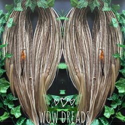Set COFFE Classical Natural Ombre Synthetic  Dreadlocks