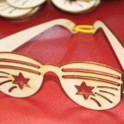 Digital Template Cnc Router Files Cnc Glasses Files for Wood Laser Cut Pattern
