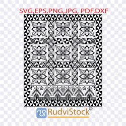 Tribal Svg. Tongan pattern background design