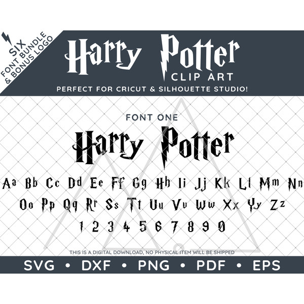 Harry Potter Six Font Bundle Thumbnail1.png