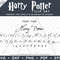 Harry Potter Six Font Bundle Thumbnail2.png