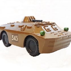 USSR Toy Armored Car BRDM-2 diecast model Soviet Armor Vehicles ARSENAL 1980s