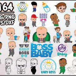The Boss Baby Bundle SVG, The Boss Baby SVG, Cartoon SVG PNG DXF EPS File