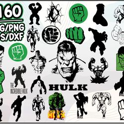 Hulk Bundle SVG, Hulk SVG, Cartoon SVG PNG DXF EPS File