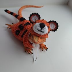Tigr outfit for bearded dragon, rat, cosplay pet costume, halloween outfit for pet