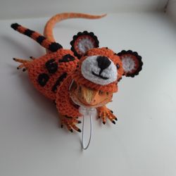 tigr outfit for bearded dragon, rat, cosplay pet costume, halloween outfit for pet