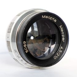 Meopta Meopar 4.5/210 enlarger lens M52 mount large format
