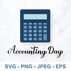 International Accounting Day SVG cut file. Gift for accountant