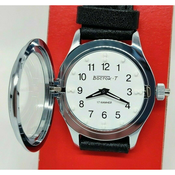 mechanical-watch-Vostok-Braille-for-visually-impaired-Blind-491210-1