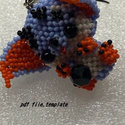 cute animal made of beads