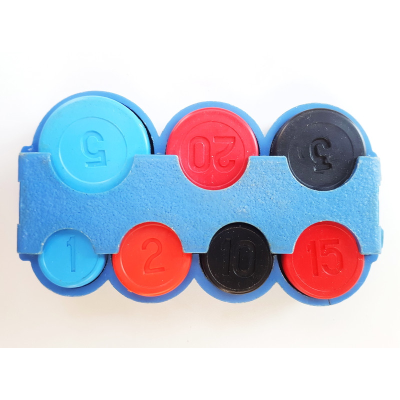 11 VTG USSR Coin Collecting Box Storage Capsules Holder Plastic Case Souvenir 1980s.jpg