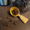 Handmade wooden coffee scoop from natural apricot wood - 01