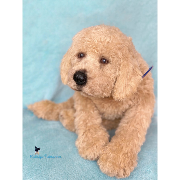 custom order goldendoodle realistic stuffed animals Inspire Uplift