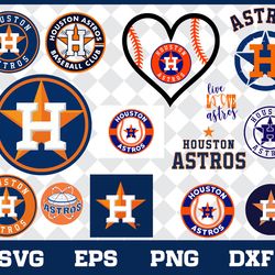 houston astros bundle svg, houston astros mlb svg, sport svg digtal file