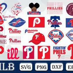 philadelphia phillies bundle svg, philadelphia phillies mlb svg, sport svg digital file