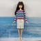 Barbie skirt and striped sweater.jpg