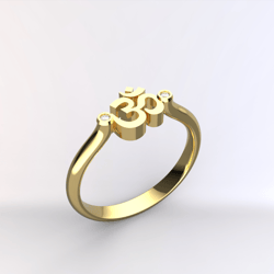 Om Ring Gold